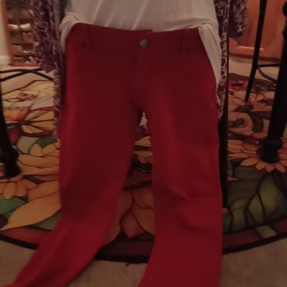 Timing Jeggings Size Large Burgundy